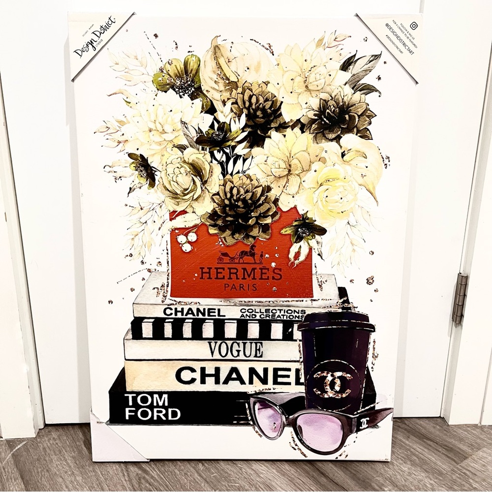 Design District HUGE Designer Canvas Wall Art NWT - Picture 2 of 8